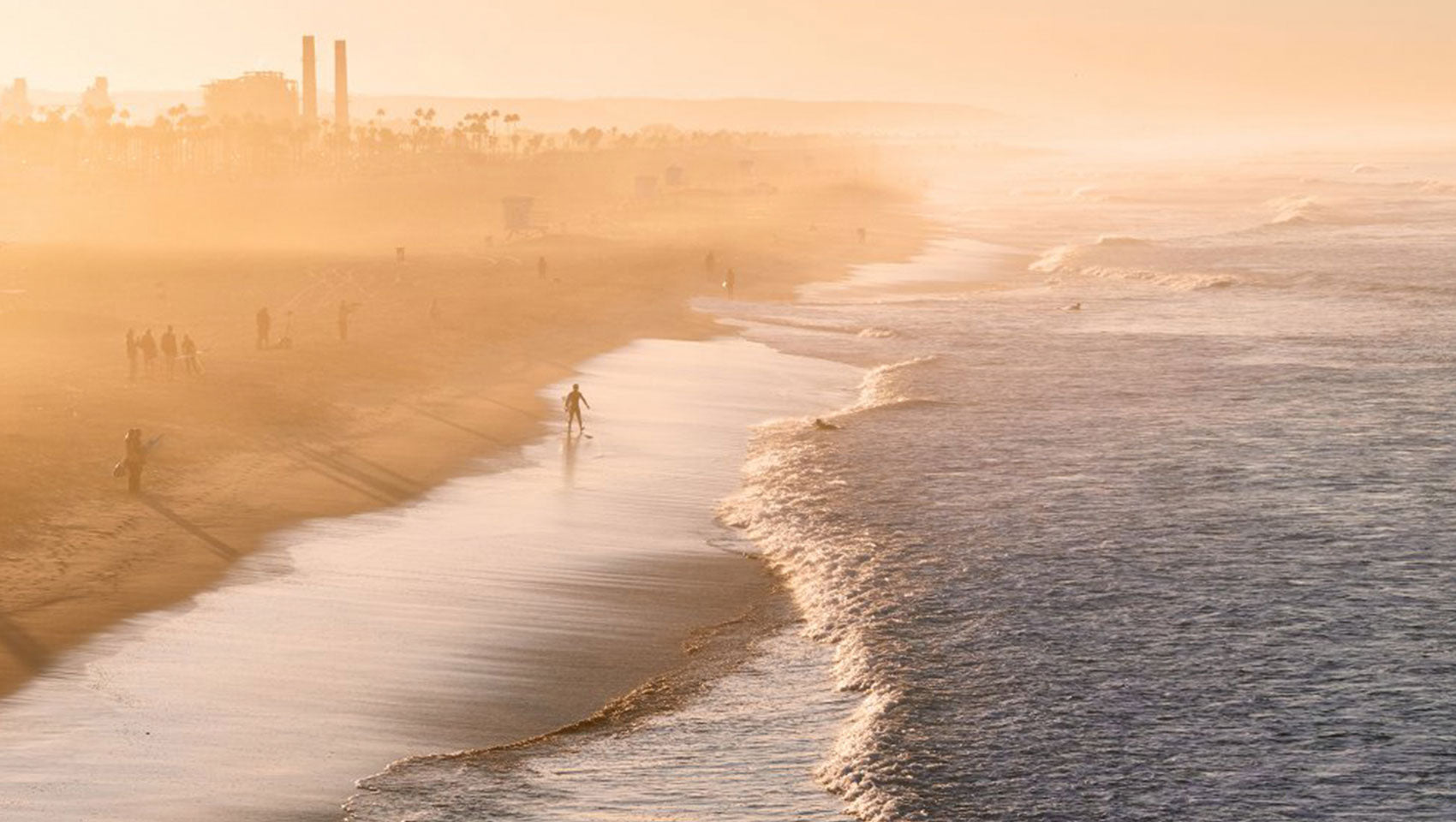 Huntington Beach CA Sunset