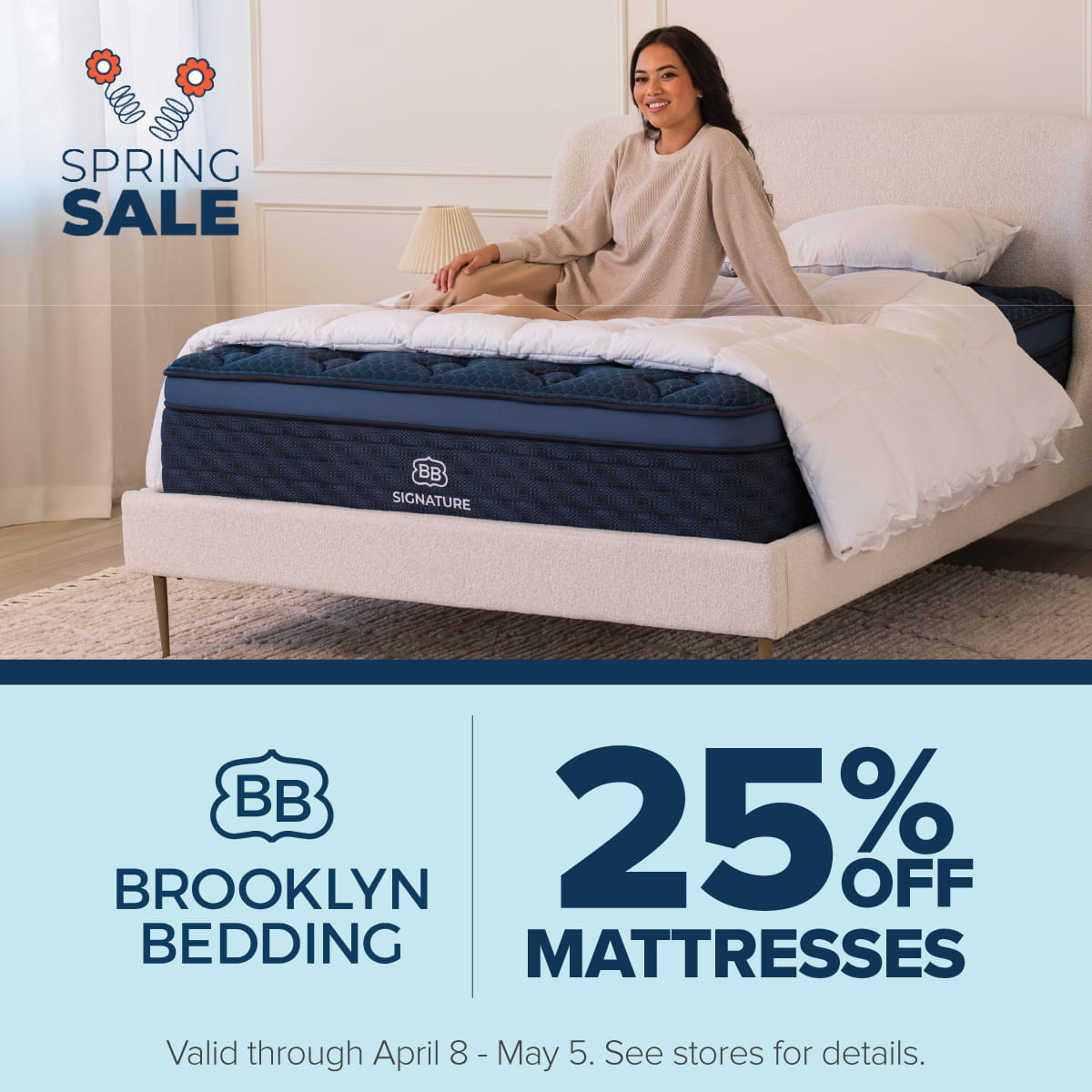 Brooklyn Bedding Spring Sale- 25% OFF - ends May 5