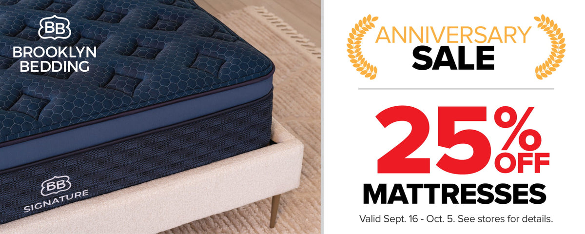 Brooklyn Bedding Anniversary Sale - 25% OFF - ends October 5
