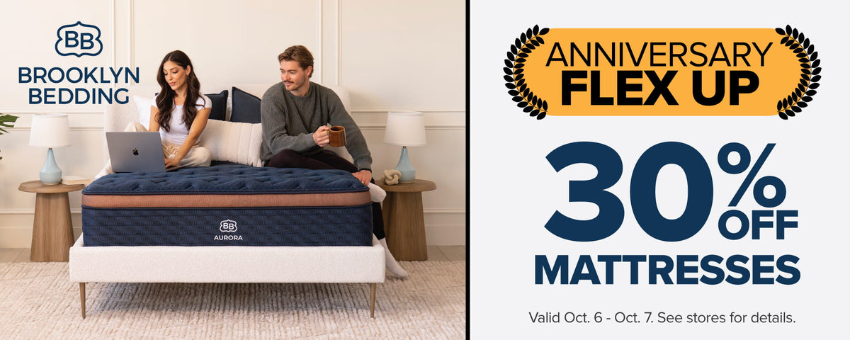 Brooklyn Bedding Anniversary Flex Up Sale - 30% OFF - ends October 7
