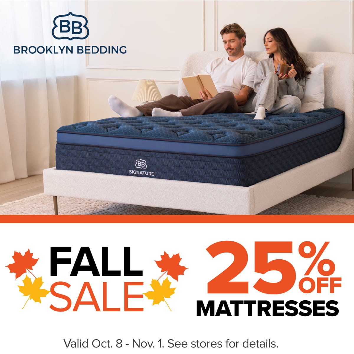 Brooklyn Bedding Fall Sale - 25% OFF - ends November 1