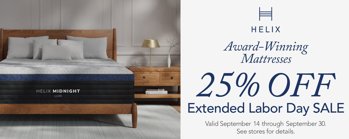 Helix Labor Day Sale Extended - 25% OFF - ends September 30
