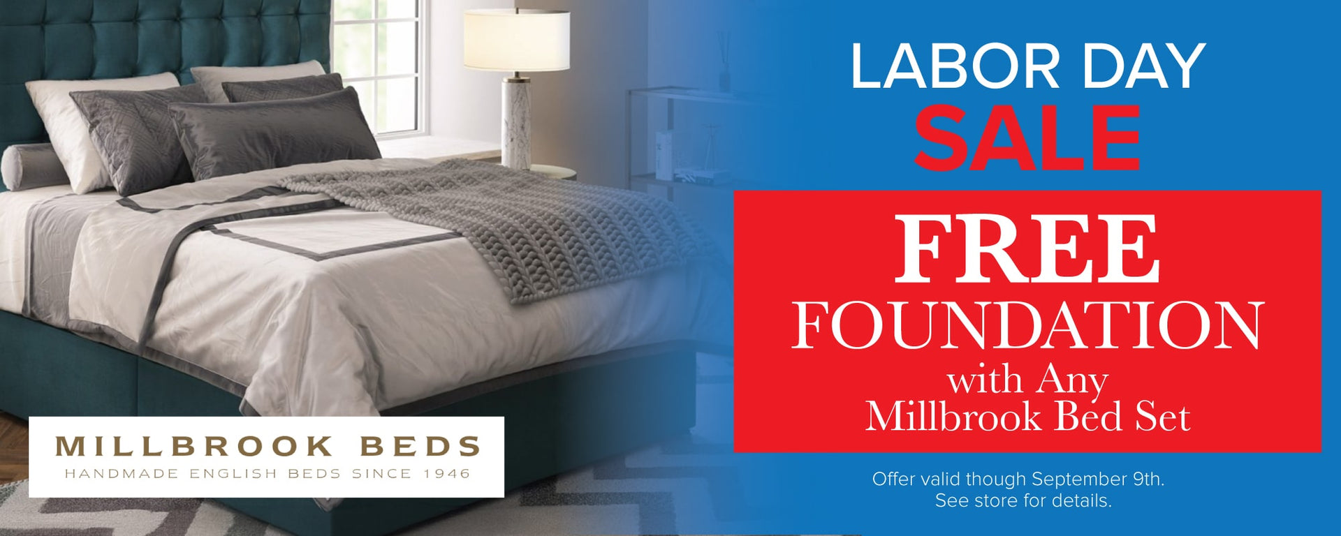Millbrook Beds Labor Day Sale - Free Foundation