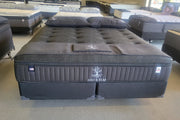 ash & elm black medium mattress - showroom view