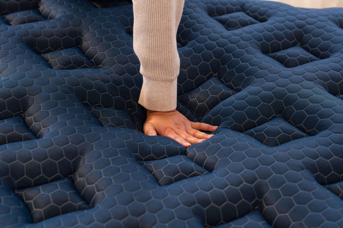 Brooklyn Bedding Aurora Luxe Mattress with Pillow Top - cushion close up view