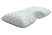 BedTech Blue Ice Cool Tech Curve Pillow - cover view