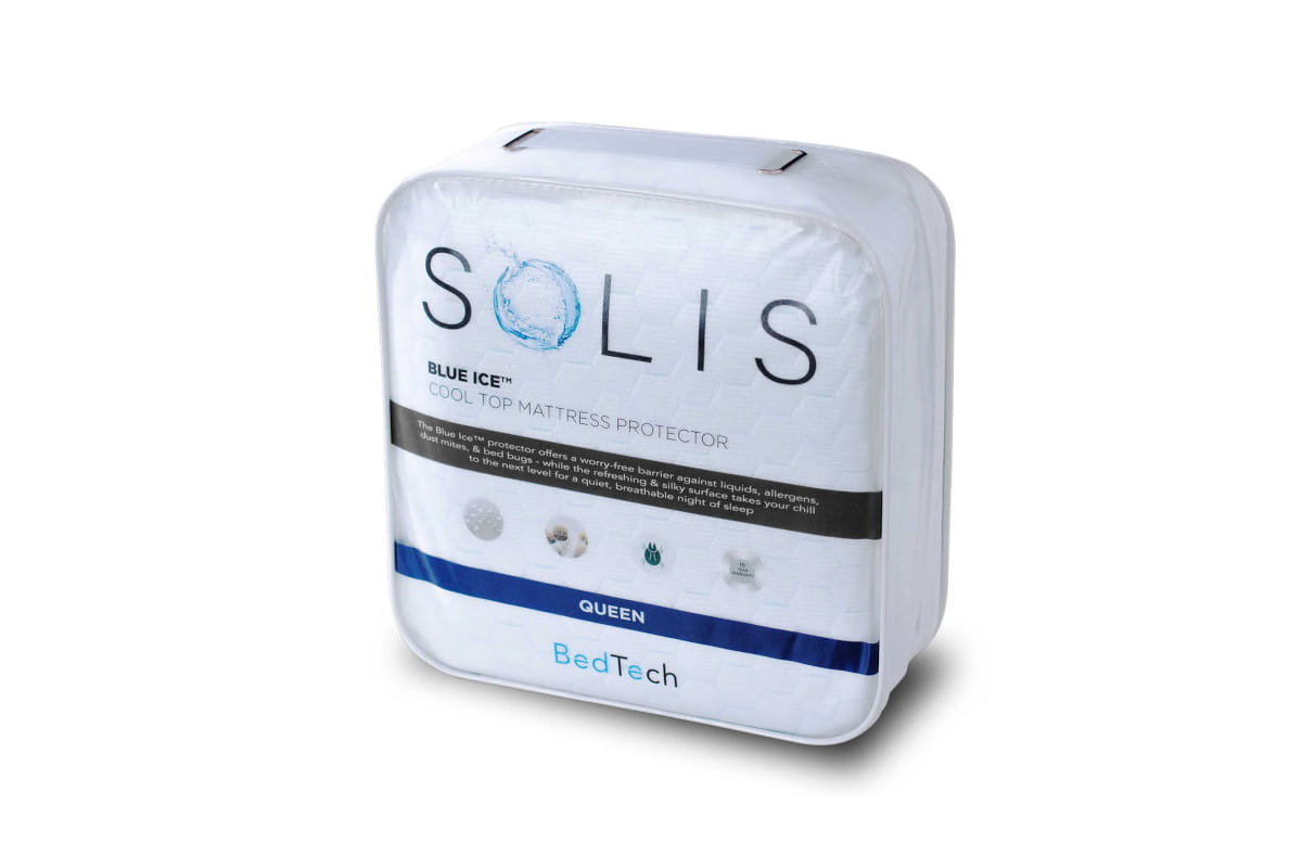 BedTech Blue Ice™ Mattress Protector package view
