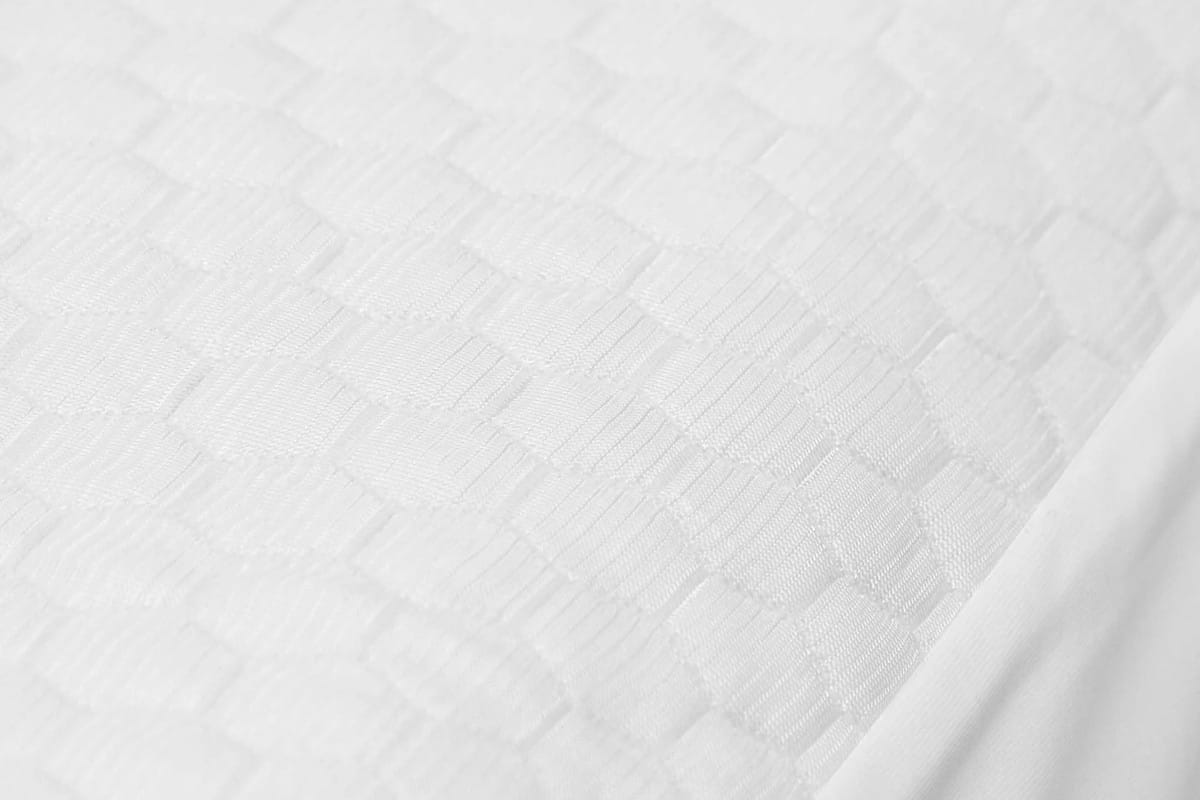 BedTech Blue Ice™ Mattress Protector close up view