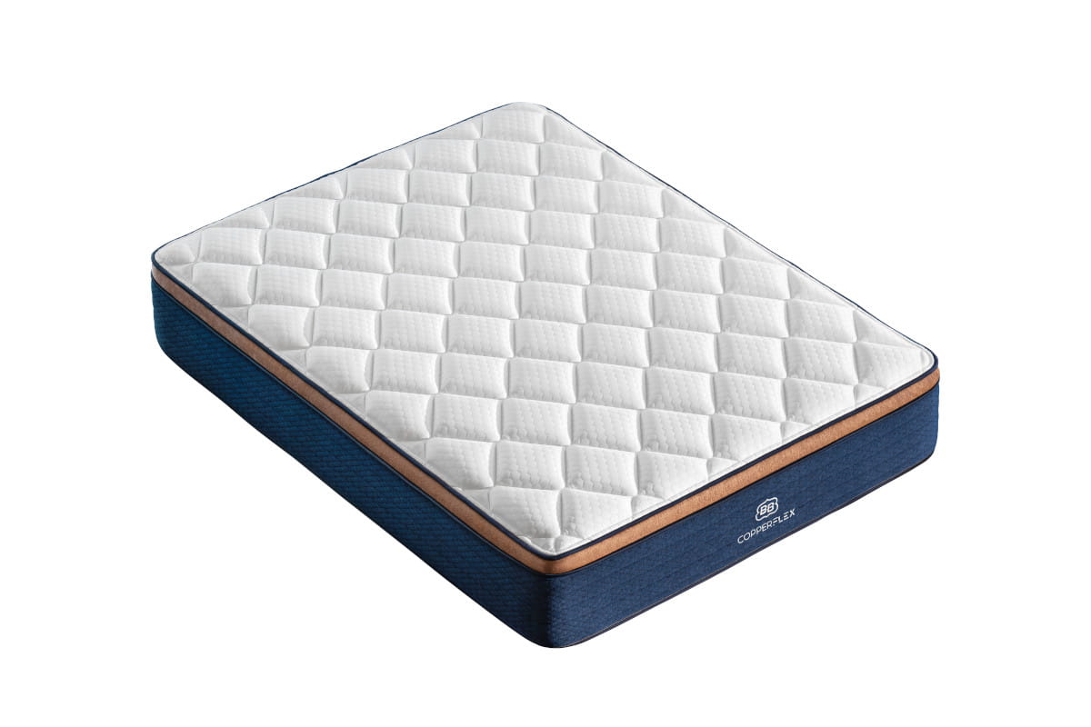 Brooklyn Bedding CopperFlex Pro Hybrid Mattress - angle view