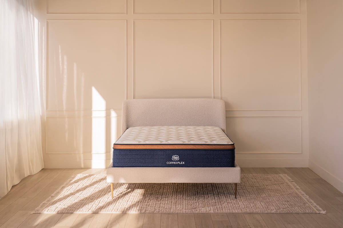 Brooklyn Bedding CopperFlex Pro  Hybrid Mattress - room lifestyle view 
