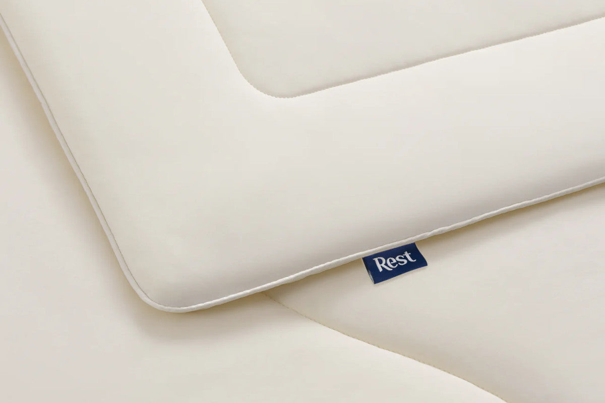 evercool cooling comforter fabric view - snow ivory