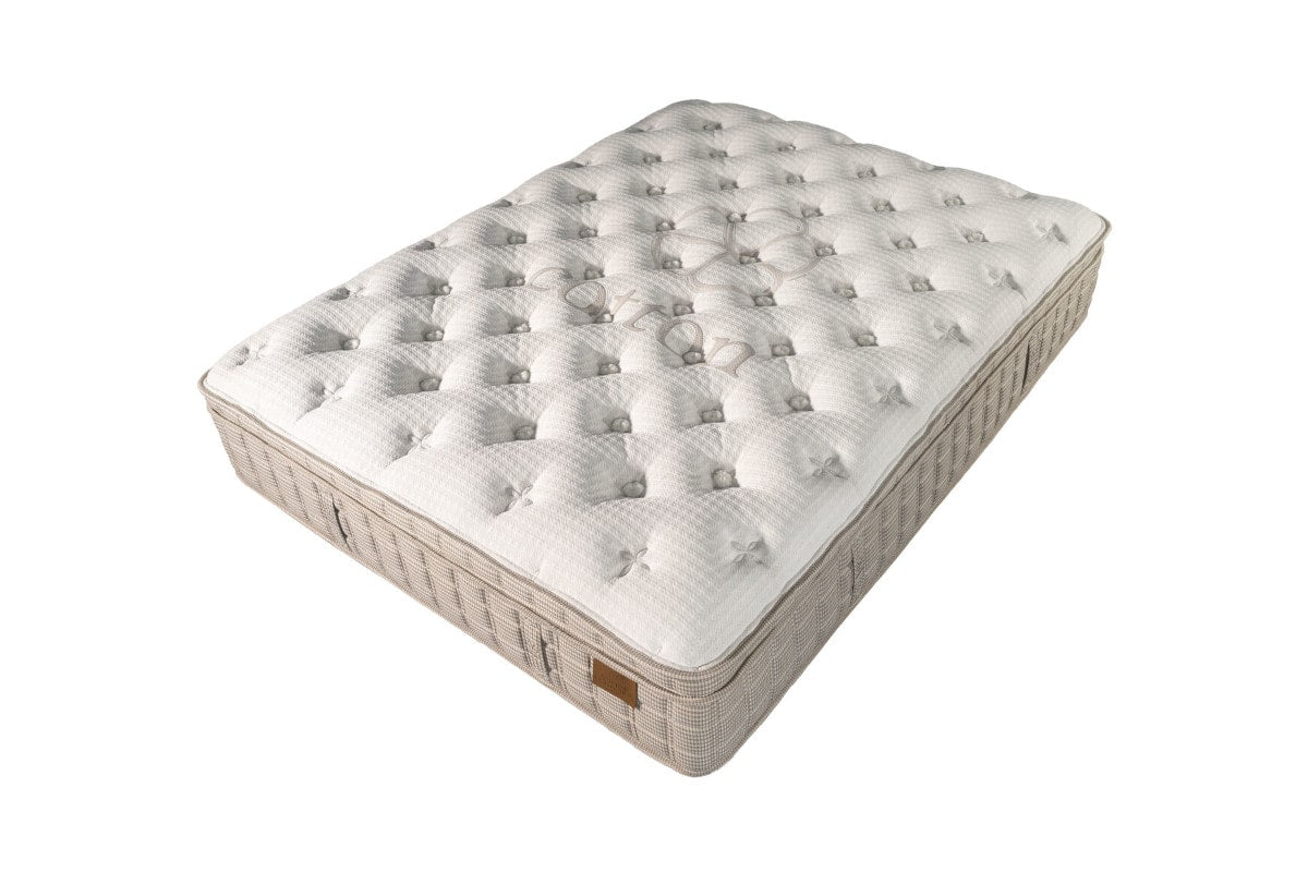 king koil natural terra firm mattress elevated view
