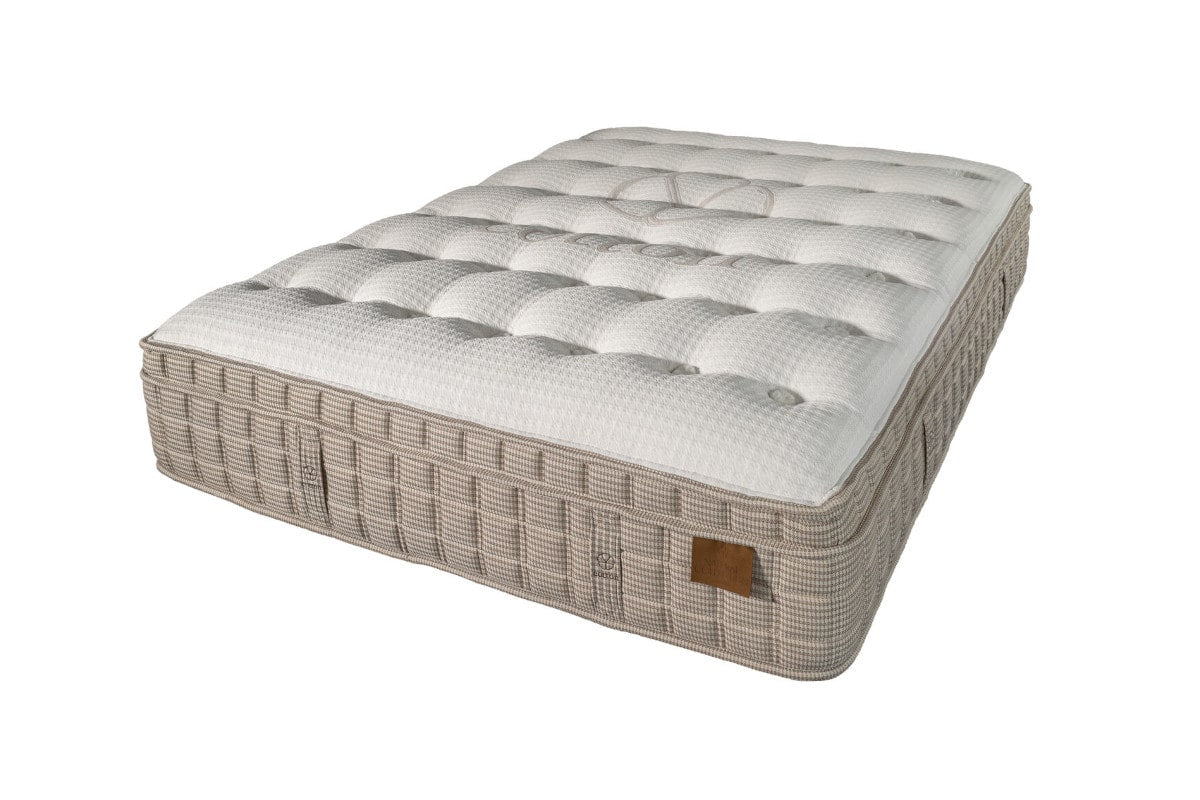 king koil natural terra medium mattress angled view