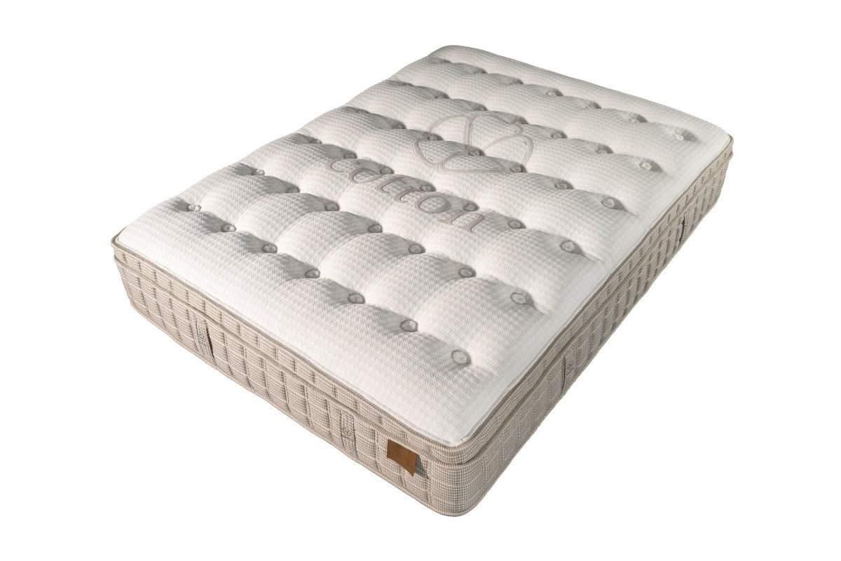 king koil natural terra medium mattress elevated view