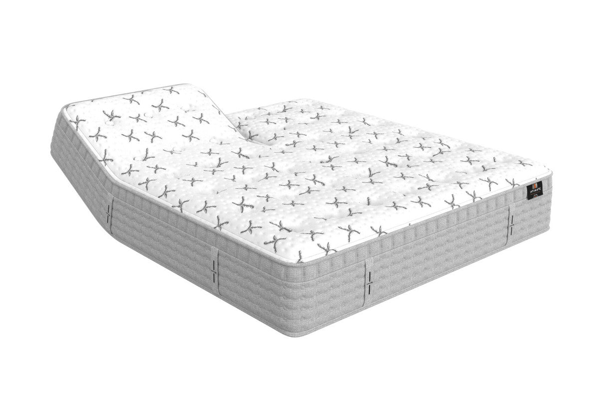 king koil intimate twilight split mattress angled view