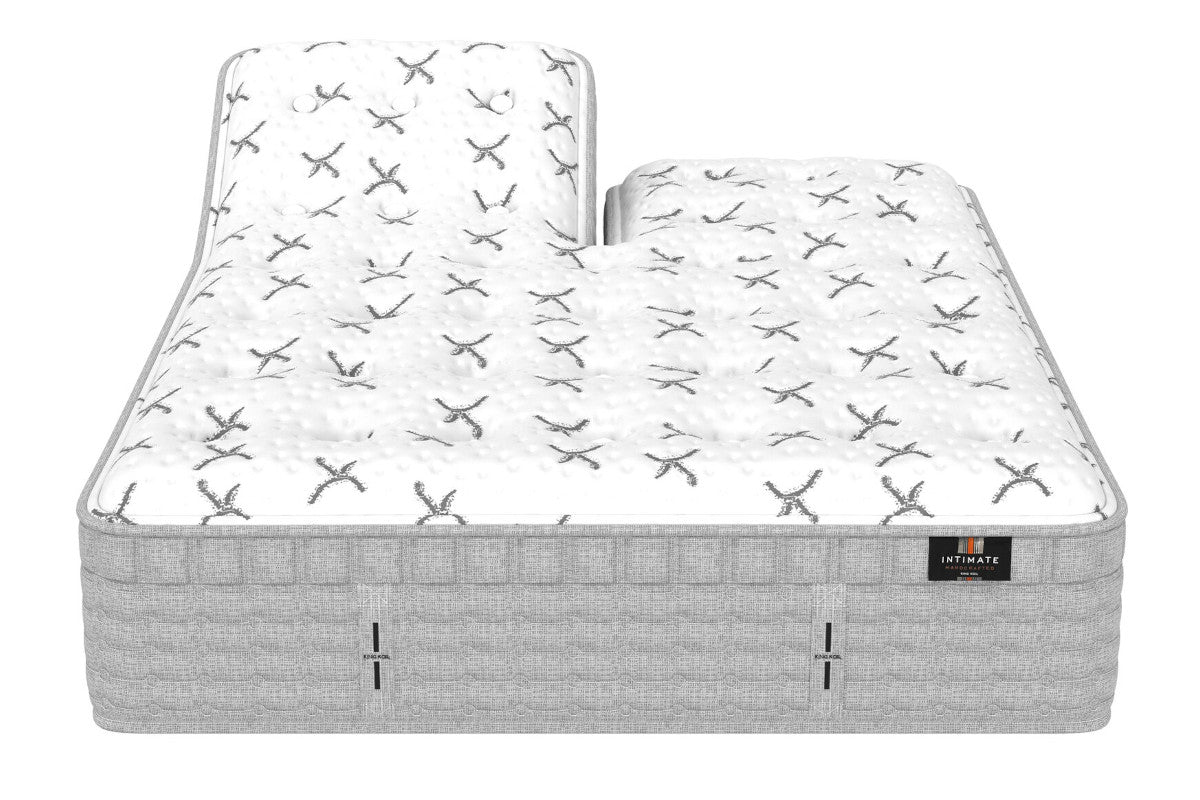 king koil intimate twilight split mattress front view