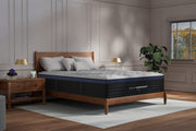 Helix  Midnight Luxe with Tencel Medium Hybrid Mattress - room lifestyle side view