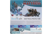 oc mattress bed tech mattress protector packaging front 