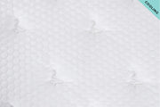 Brooklyn Bedding Plank Firm Foam  Mattress - side 2 cover texture  view with GlacioTex cooling  