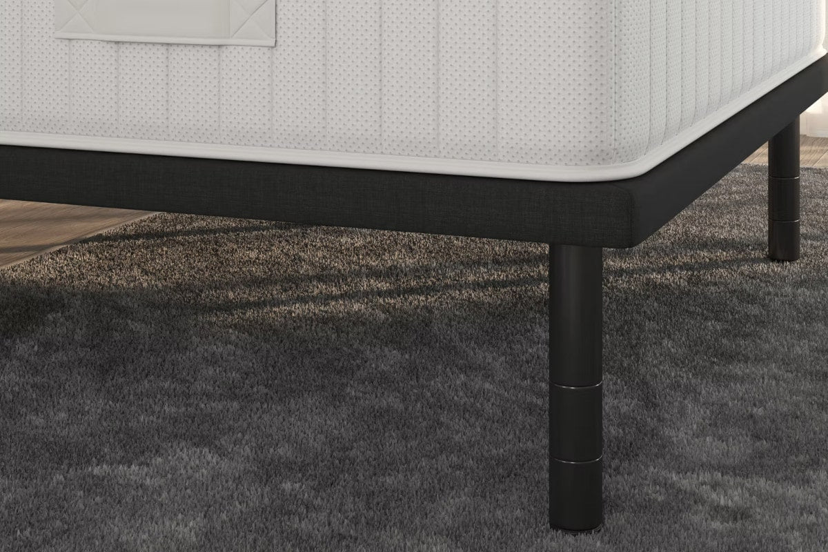 plateau platform bed leg view