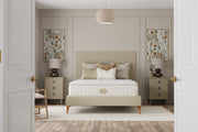 Shifman slow dance mattress in lifestyle setting - front view