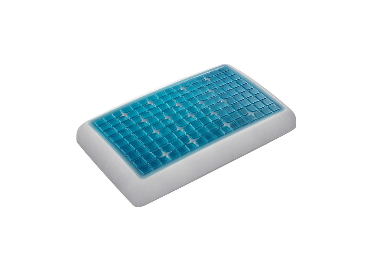 technogel deluxe medium pillow no cover view