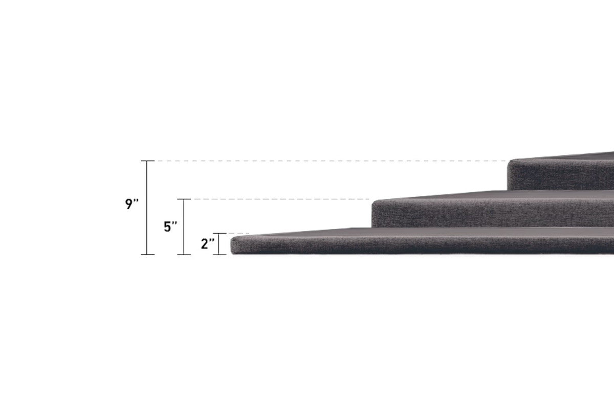 tempur-flat foundation in 3 sizes