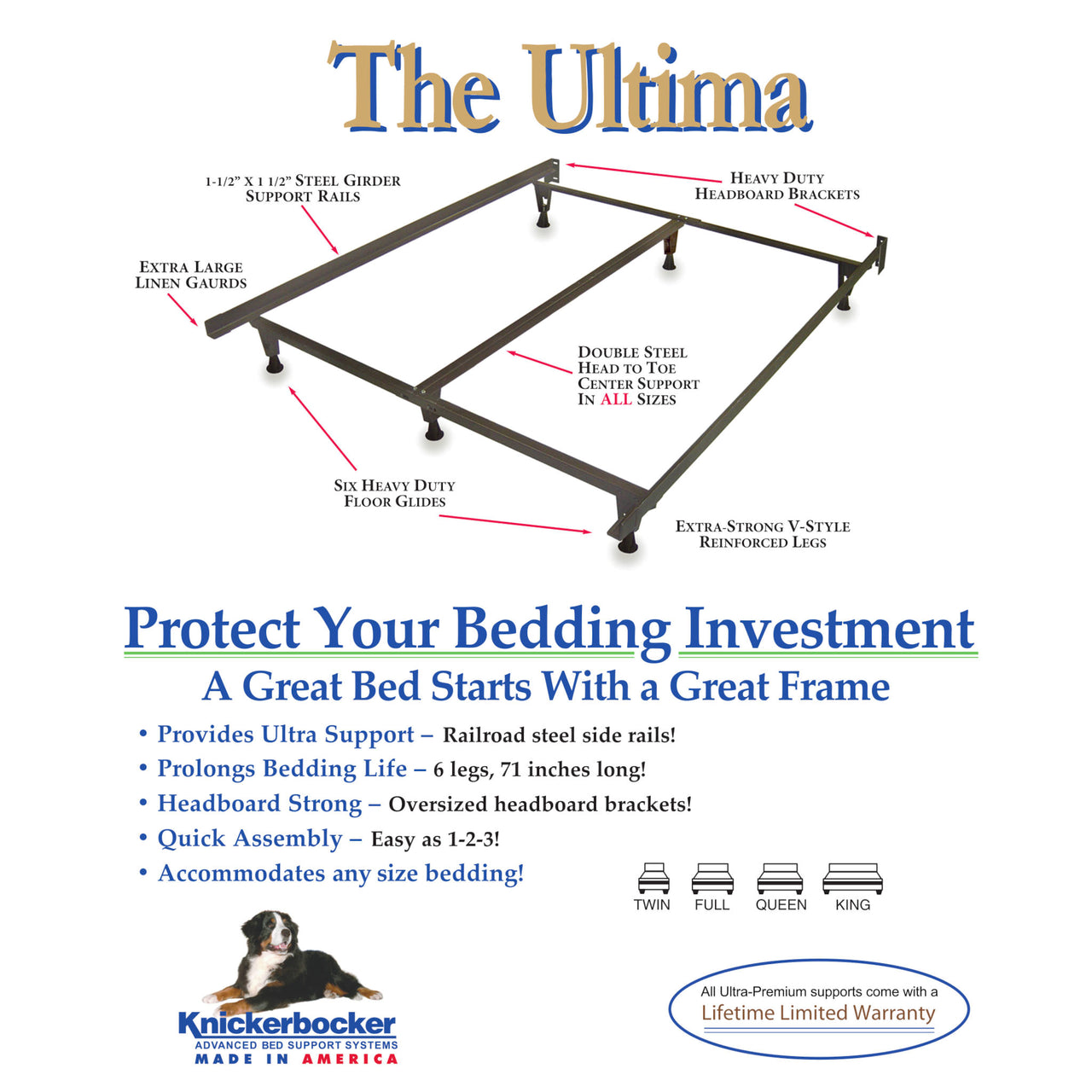 Knickerbocker Ultima Bed Frame