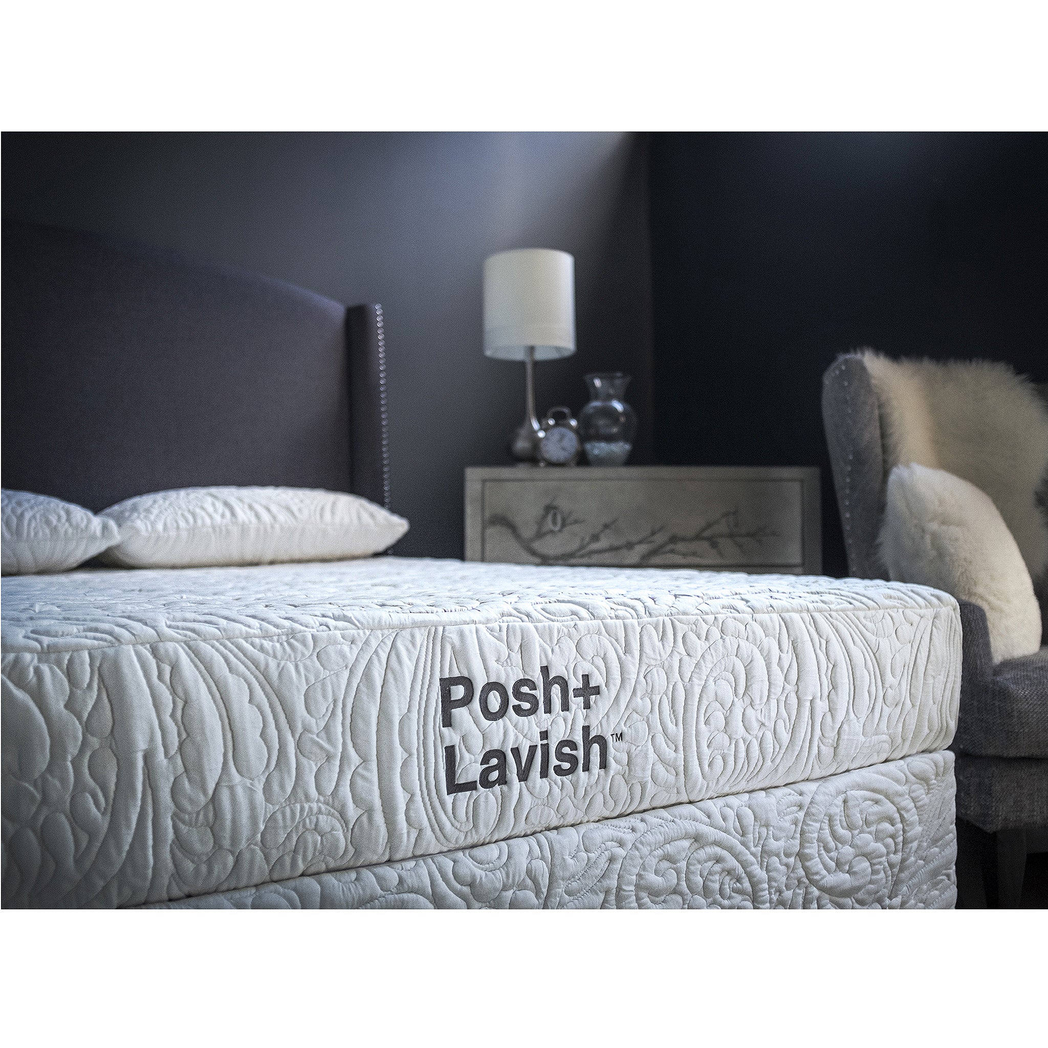 Posh+Lavish Restore Medium Latex Mattress OC Mattress